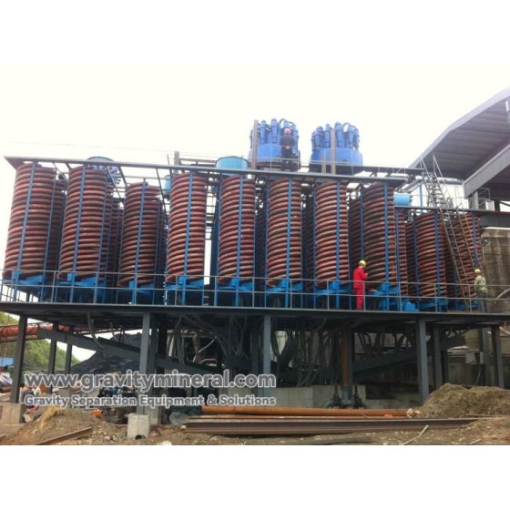 Saluran spiral plastik yang diperkuat fiberglass