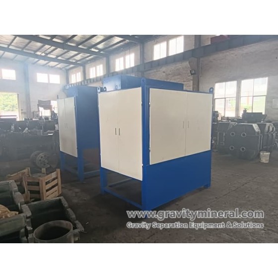 Pemisah Magnetik Gulungan Kering Magnet Permanen